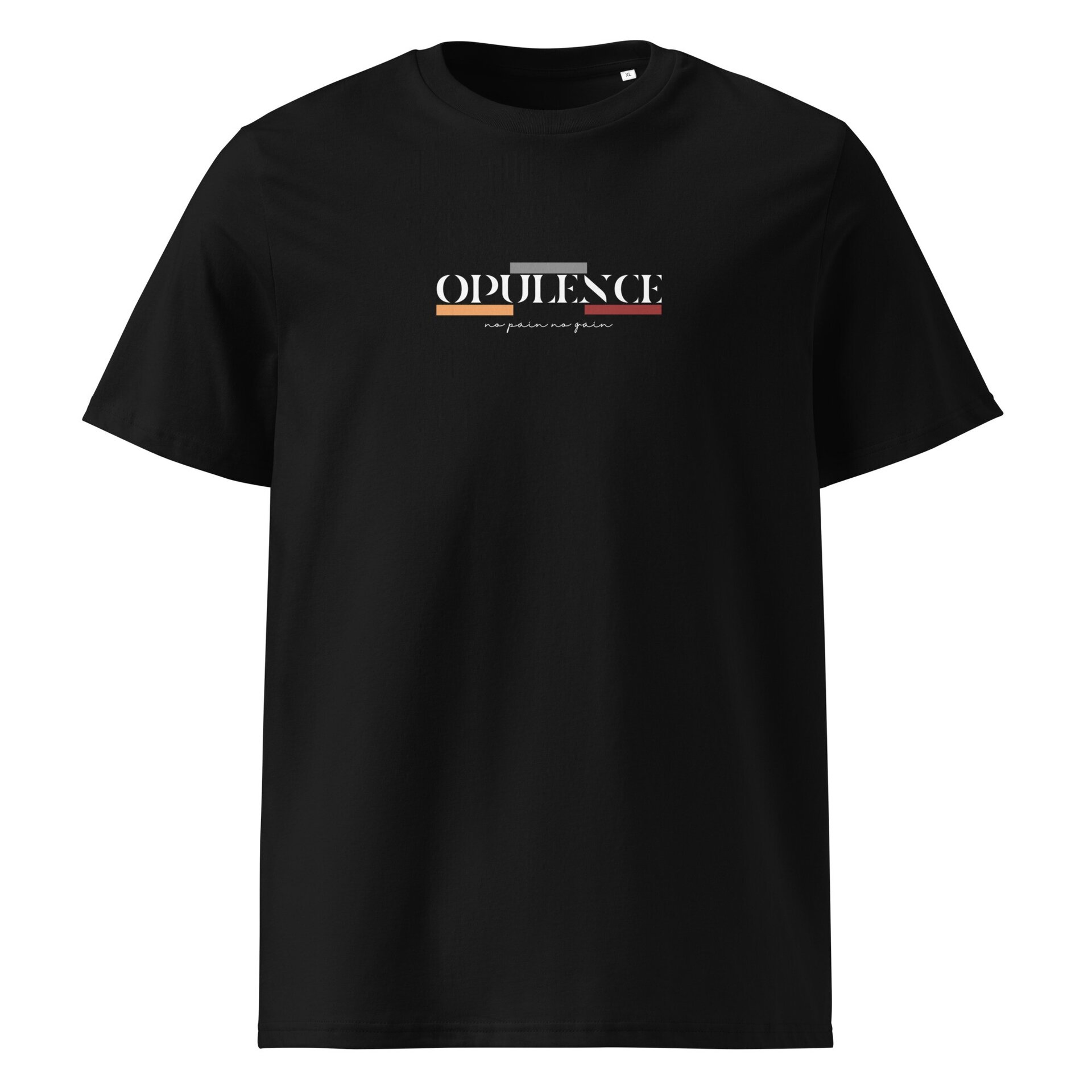Camiseta de manga corta 100% organica - Unisex marca OPULENCE Elite Elegance - 9