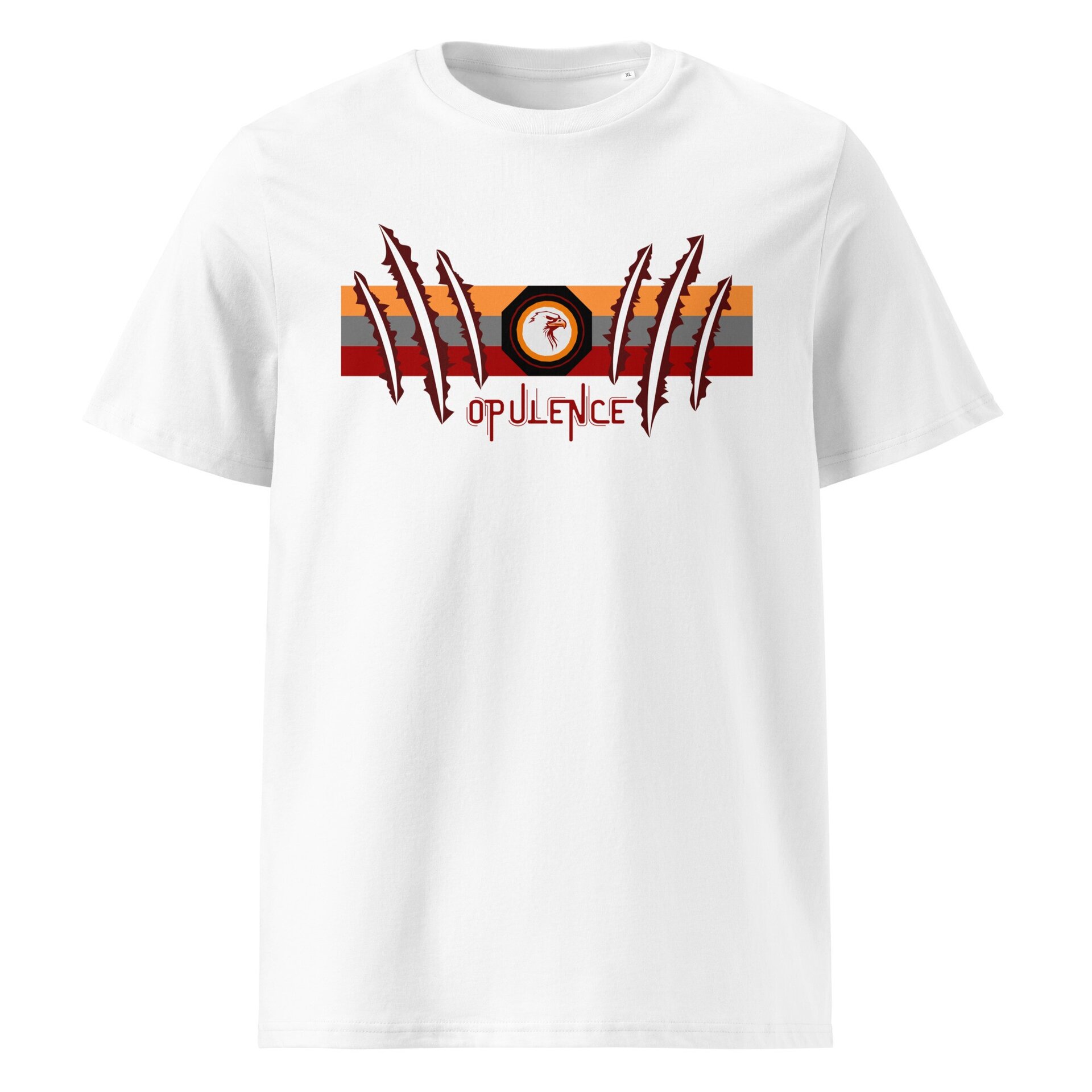 Camiseta de manga corta 100% organica - Unisex marca OPULENCE Eternal Phoenix - 3