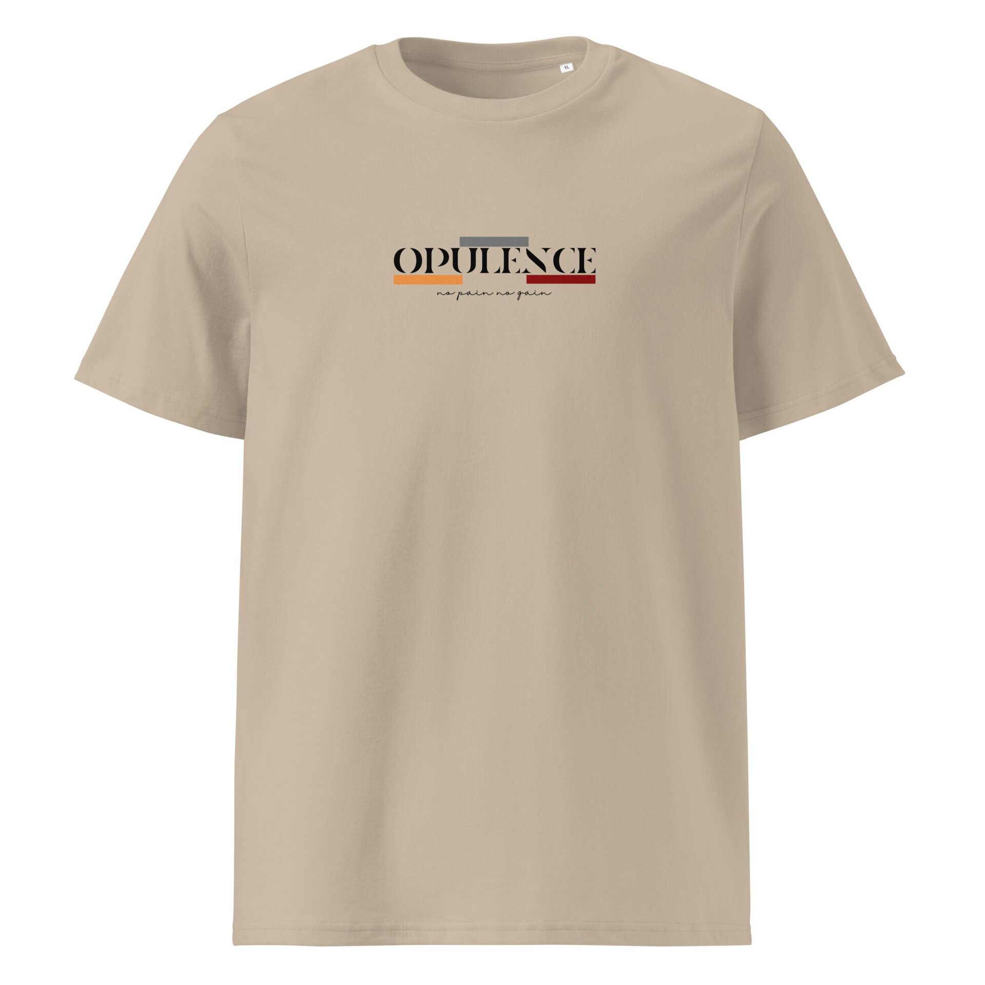 Camiseta de manga corta 100% organica - Unisex marca OPULENCE Elite Elegance - 5