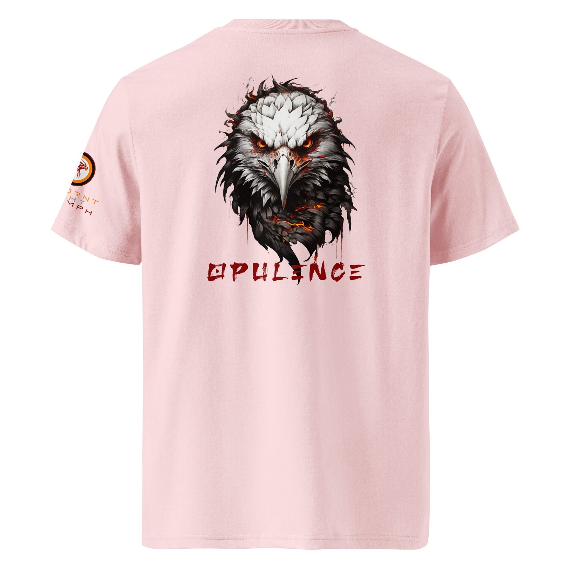 Camiseta de manga corta 100% organica - Unisex OPULENCE Phoenix rebornt - 7